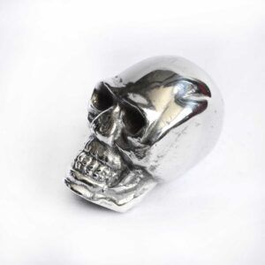 Calavera de Pewter - Tradition and Art that Ennobles Mexico