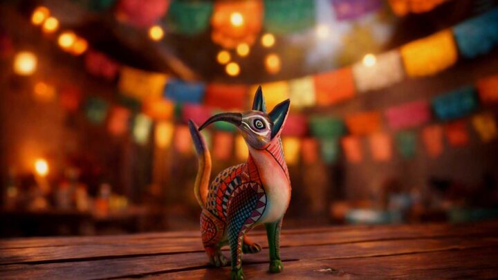 Zorro Colibri de alebrije