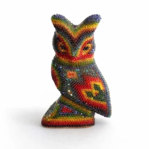 Buho especial de Arte Huichol
