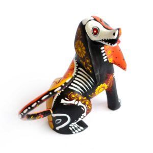 Perro de alebrije esqueleto