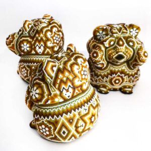 Cuyos en arte huichol