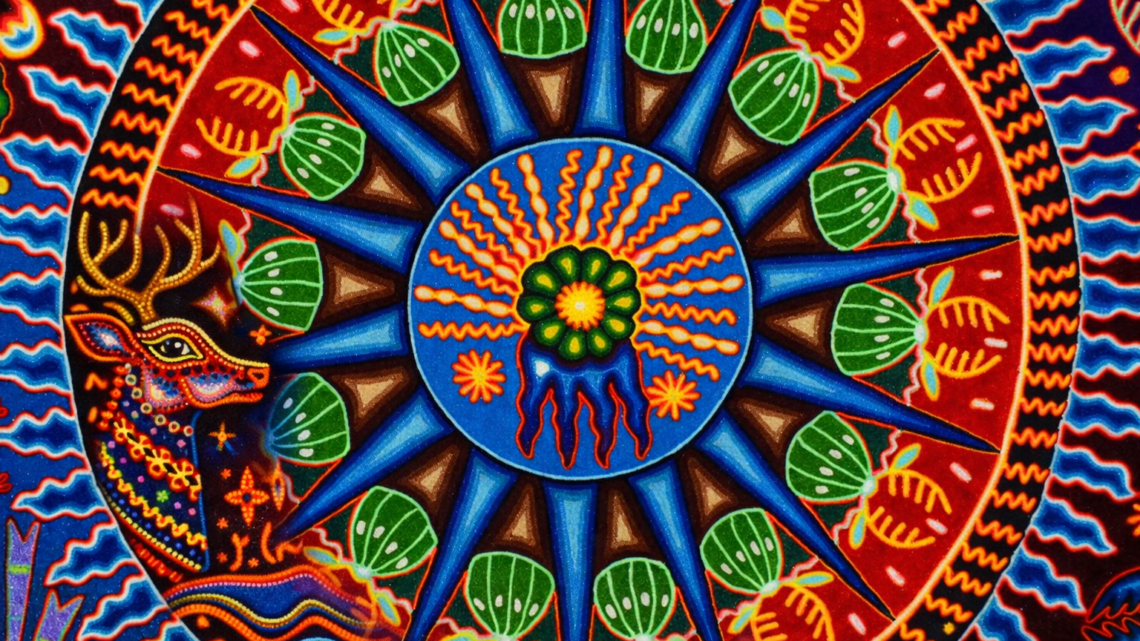 El significado de los colores en el arte Huichol