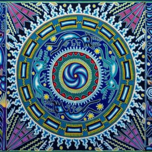 Cuadro de Arte Huichol Auténtico | Orgullo de México