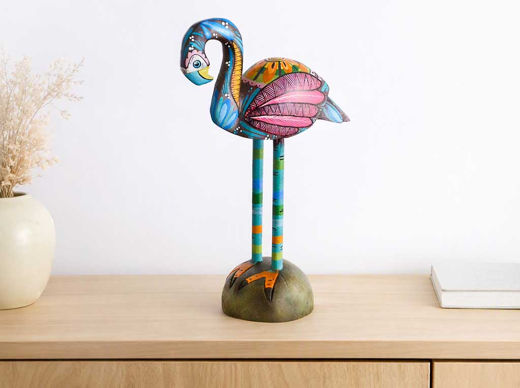 Flamingo de alebrije