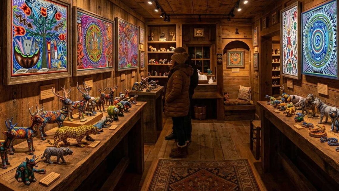 Galeria de arte huichol Tayaupa