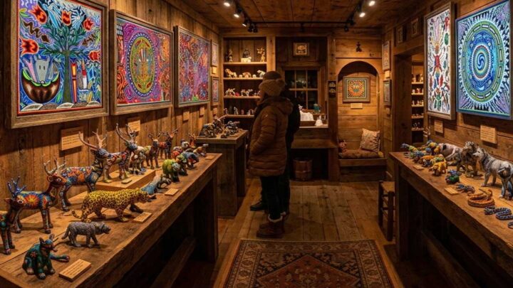 Galeria de arte huichol Tayaupa