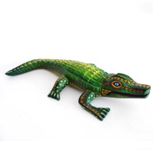 Alebrije de Cocodrilo - Madera de Copal