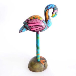 Alebrije de Flamingo – Magia Tropical en Colores