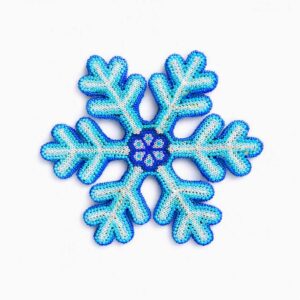 Copo de nieve con empaque premium